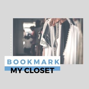 Bookmark my closet 🌼